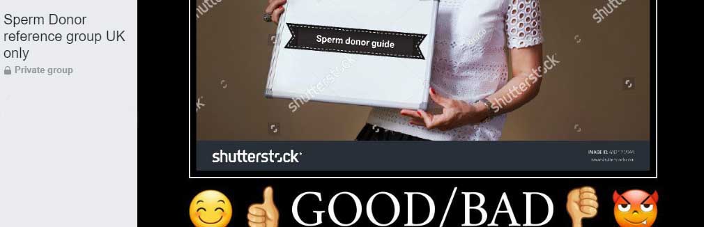 Sperm Donor Reference Group UK Only